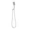Retto Square 3-Function Hand Shower with Holder, Polished Chrome