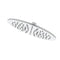 Round 250mm Stainless Steel Rain Shower Head, Polished Chrome