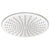 Round 400mm Stainless Steel Rain Shower Head, Polished Chrome