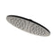 Round 250mm Stainless Steel Rain Shower Head, Matte Black