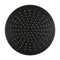 Round 300mm Stainless Steel Rain Shower Head, Matte Black