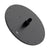 Round 300mm Stainless Steel Rain Shower Head, Matte Black