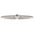 Round 400mm Stainless Steel Rain Shower Head, Brushed Nickel