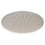 Round 400mm Stainless Steel Rain Shower Head, Brushed Nickel