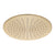 Round 300mm Stainless Steel Rain Shower Head, Brushed Brass (Gold)
