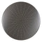Round 400mm Stainless Steel Rain Shower Head, Brushed Gunmetal