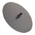 Round 400mm Stainless Steel Rain Shower Head, Brushed Gunmetal
