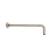 Round 400mm Shower Wall Arm, Brushed Nickel
