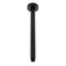 Round 300mm Shower Ceiling Dropper Arm, Matte Black