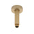 Round 100mm Shower Ceiling Dropper Arm, Brushed Brass (Gold)