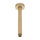 Round 200mm Shower Ceiling Dropper Arm, Brushed Brass (Gold)