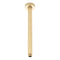 Round 300mm Shower Ceiling Dropper Arm, Brushed Brass (Gold)
