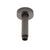 Round 100mm Shower Ceiling Dropper Arm, Brushed Gunmetal