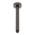 Round 200mm Shower Ceiling Dropper Arm, Brushed Gunmetal