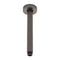 Round 200mm Shower Ceiling Dropper Arm, Brushed Gunmetal
