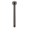 Round 300mm Shower Ceiling Dropper Arm, Brushed Gunmetal