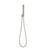 Tube Round Hand Shower with Holder, Brushed Nickel