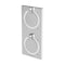 Phoenix Ortho Twin Shower/ Wall Mixer | Chrome |