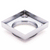 Brass Tile Insert Floor Waste | 90mm Outlet, Polished Chrome