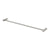 Phoenix Vivid Slimline Single Towel Rail 600mm | Brushed Nickel |