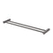 Phoenix Vivid Slimline Double Towel Rail 600mm | Brushed Carbon |