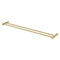 Phoenix Vivid Slimline Double Towel Rail 800mm | Brushed Gold |