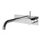 Phoenix Vivid Slimline Up Wall Basin/ Bath Mixer Set | Chrome |