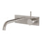 Phoenix Vivid Slimline Up Wall Basin/ Bath Mixer Set | Brushed Nickel |