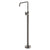 Phoenix Mekko Floor Mounted Bath Mixer | Gunmetal |