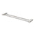 Phoenix Lexi MKII Double Towel Rail 600mm | Brushed Nickel |