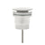 Dome Pop Up Waste, Universal 32mm/40mm, Suits Overflow and Non-Overflow, Matte White