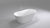 Brighton 1600mm Oval Freestanding Bath | Gloss Black and White | *Clearance Stock*