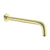 Nero Round Shower Arm | Brushed Gold |