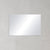 Rectangular Frameless Mirror with Bevelled Edge