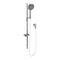 Phoenix NX VIVE Rail Shower | Chrome & Matte White |