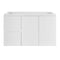 Avisé 900mm Wall Hung Vanity Cabinet with Drawers on the Left Side | Gloss White |