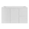Avisé 900mm Wall Hung Vanity Cabinet with Drawers on the Right Side | Gloss White |