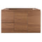 *Clearance* Avisé 900mm Wall Hung Vanity Cabinet with Drawers on the Left Side | Villara Oak Woodgrain |
