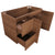 *Clearance* Avisé 900mm Wall Hung Vanity Cabinet with Drawers on the Left Side | Villara Oak Woodgrain |