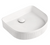 Dee Arch Fluted 410mm x 365mm Above-Counter Basin, Gloss White