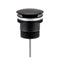 Dome Pop Up Waste, Universal 32mm/40mm, Suits Overflow and Non-Overflow, Matte Black