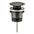 Dome Pop Up Waste, Universal 32mm/40mm, Suits Overflow and Non-Overflow, Matte Gunmetal