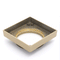 Brass Tile Insert Floor Waste | 90mm Outlet, Brushed Brass (Gold)