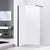 Fresca Fixed Shower Screen Panel for Walk in Shower, Chrome or Black Hardware. Available in 950mm, 1050mm, 1150mm.