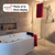 Fresca Fixed Shower Screen Panel for Walk in Shower, Chrome or Black Hardware. Available in 950mm, 1050mm, 1150mm.