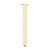 Nero Square Ceiling Arm | Brushed Gold |