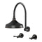 Phoenix Nostalgia Lever Shower Set | Antique Black |