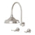 Phoenix Nostalgia Lever Shower Set | Brushed Nickel |