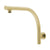 Phoenix Rush High-Rise Shower Arm | Brushed Gold |