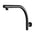 Phoenix Rush High-Rise Shower Arm | Matte Black |